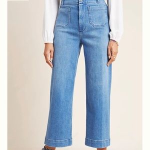 Pilcro The Skipper Wide-Leg Jeans size 28